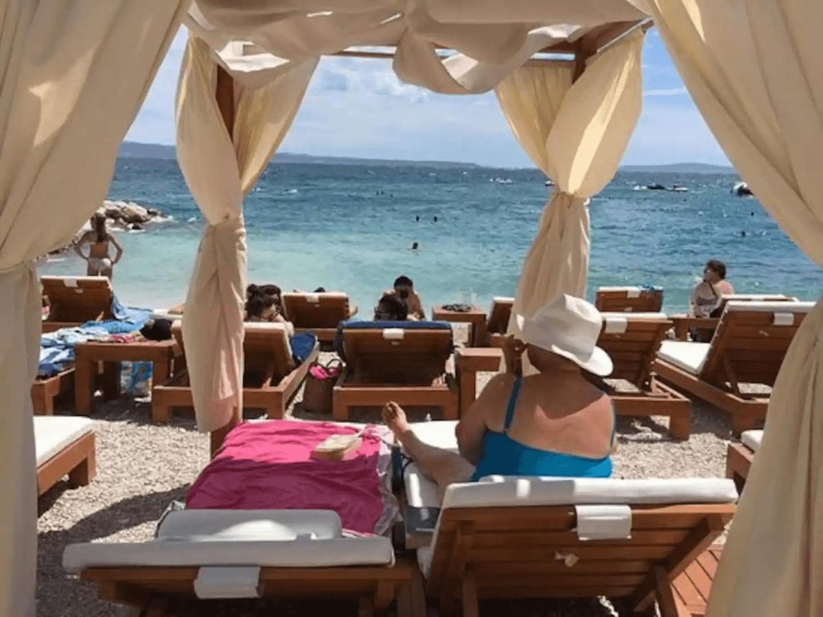 Beach Apartment Butterfly With Sea View Split Exterior foto